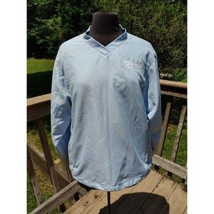 Lowe's Motor Speedway Charlotte Nascar Track Women's Pullover Medium Light Blue